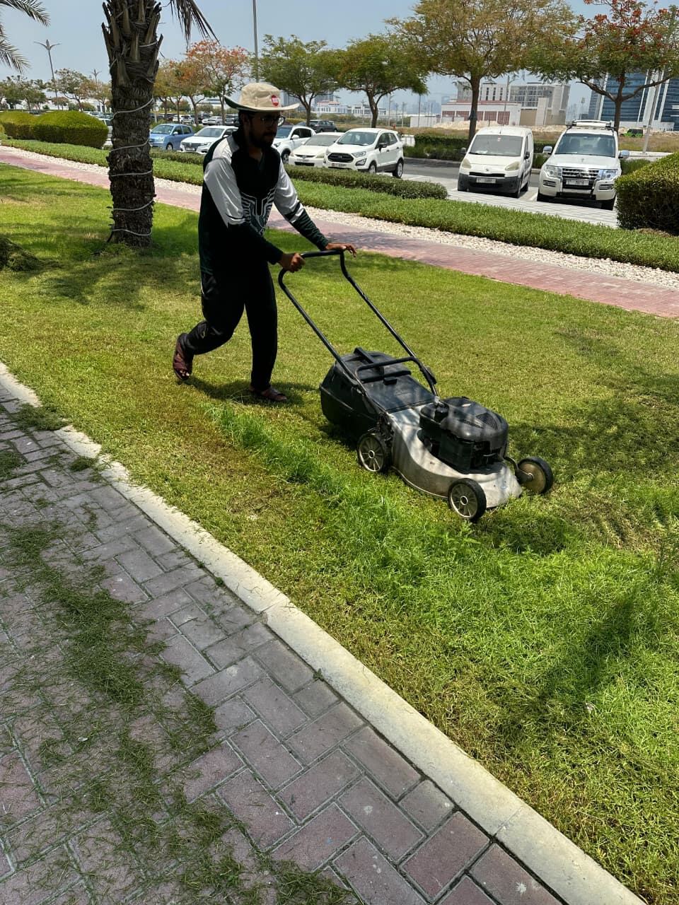 Street-side Lawn Mowing